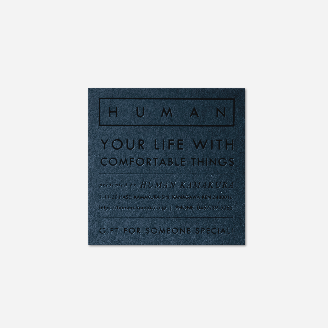 HUMAN / ショップカード
