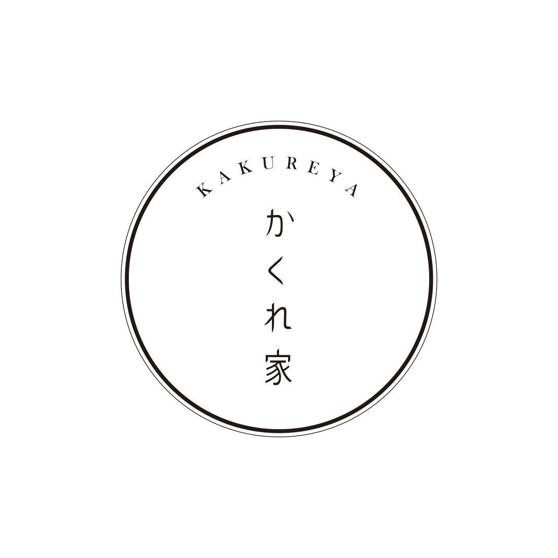 かくれ家 / ロゴ