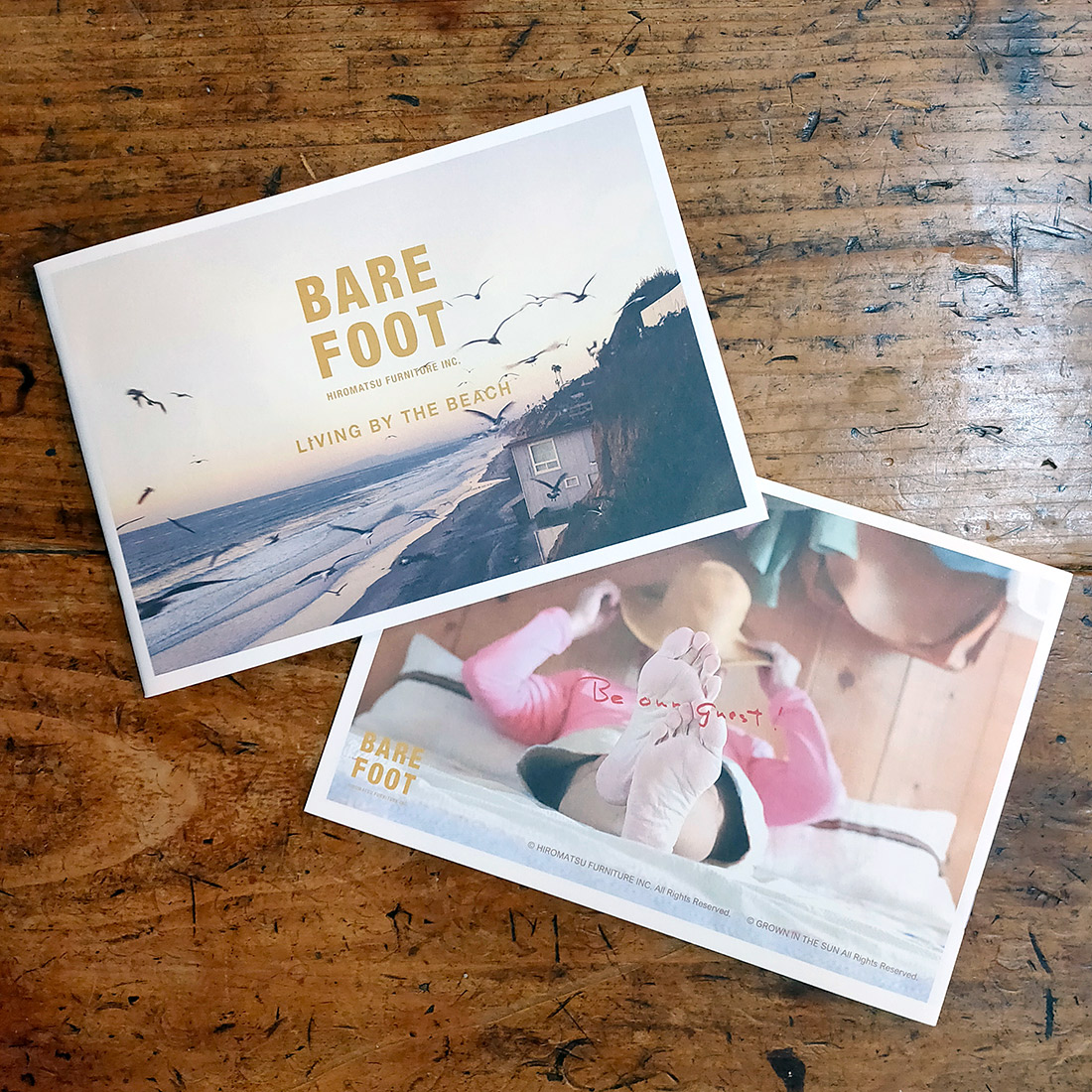 BAREFOOT / パンフレット