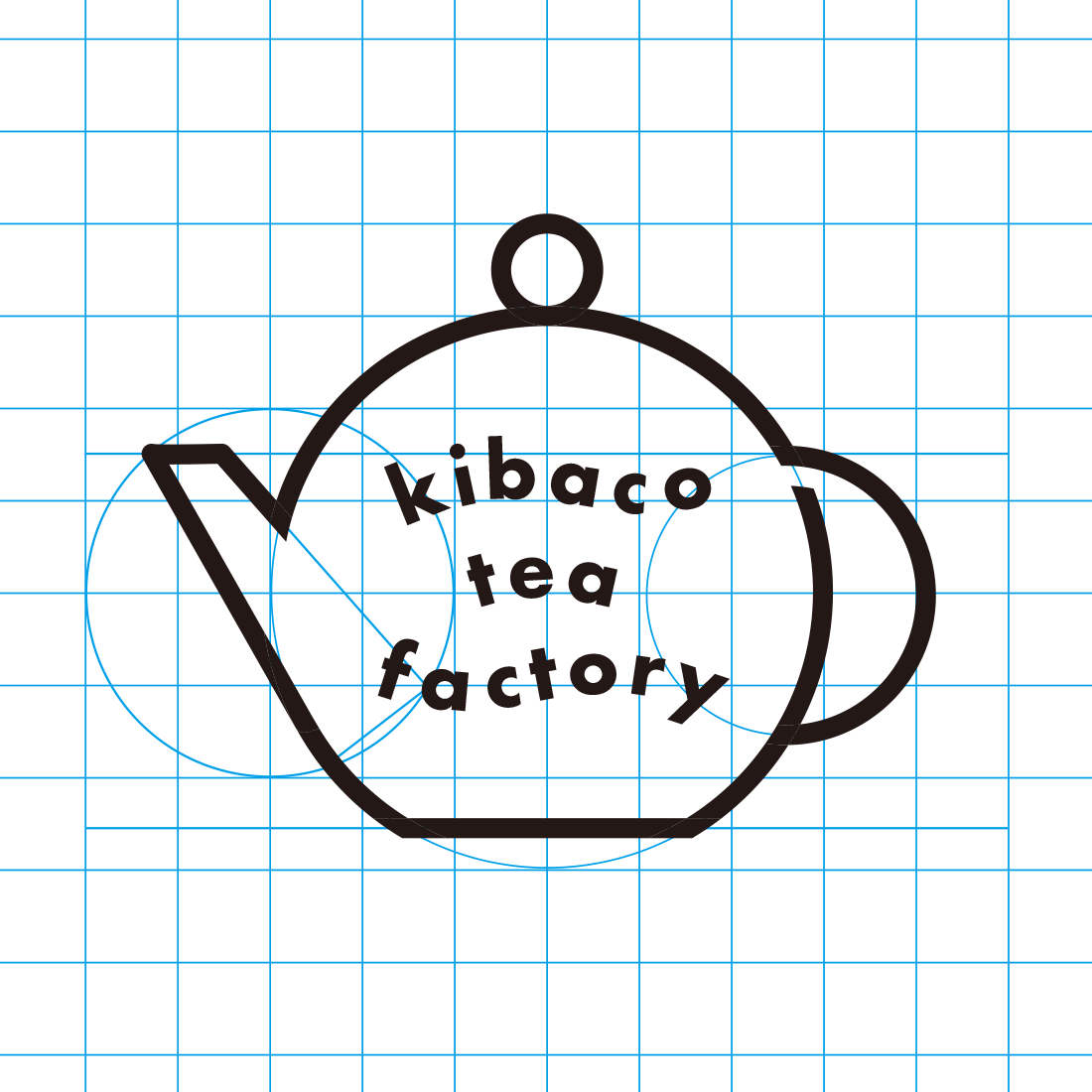 kibaco tea factory / ロゴ