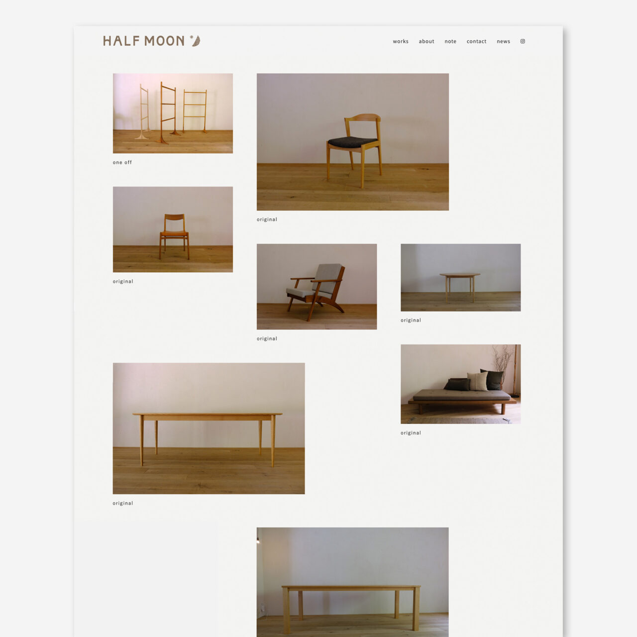 HALF MOON / OFFICIAL SITE